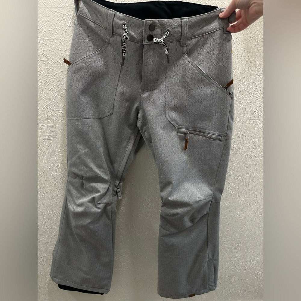 Roxy Women’s Snow Pants Dryflight Technology | Medium | Like New | Gray